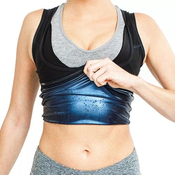 Cosplay-Party Other - Women & Man Men Body Sweat Shaper Sauna Vest Slimming Gym Yoga Sports Thermal